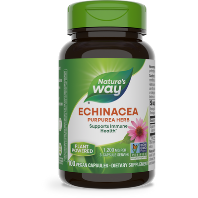 Echinacea Purpurea Herb 100 caps Curated Wellness