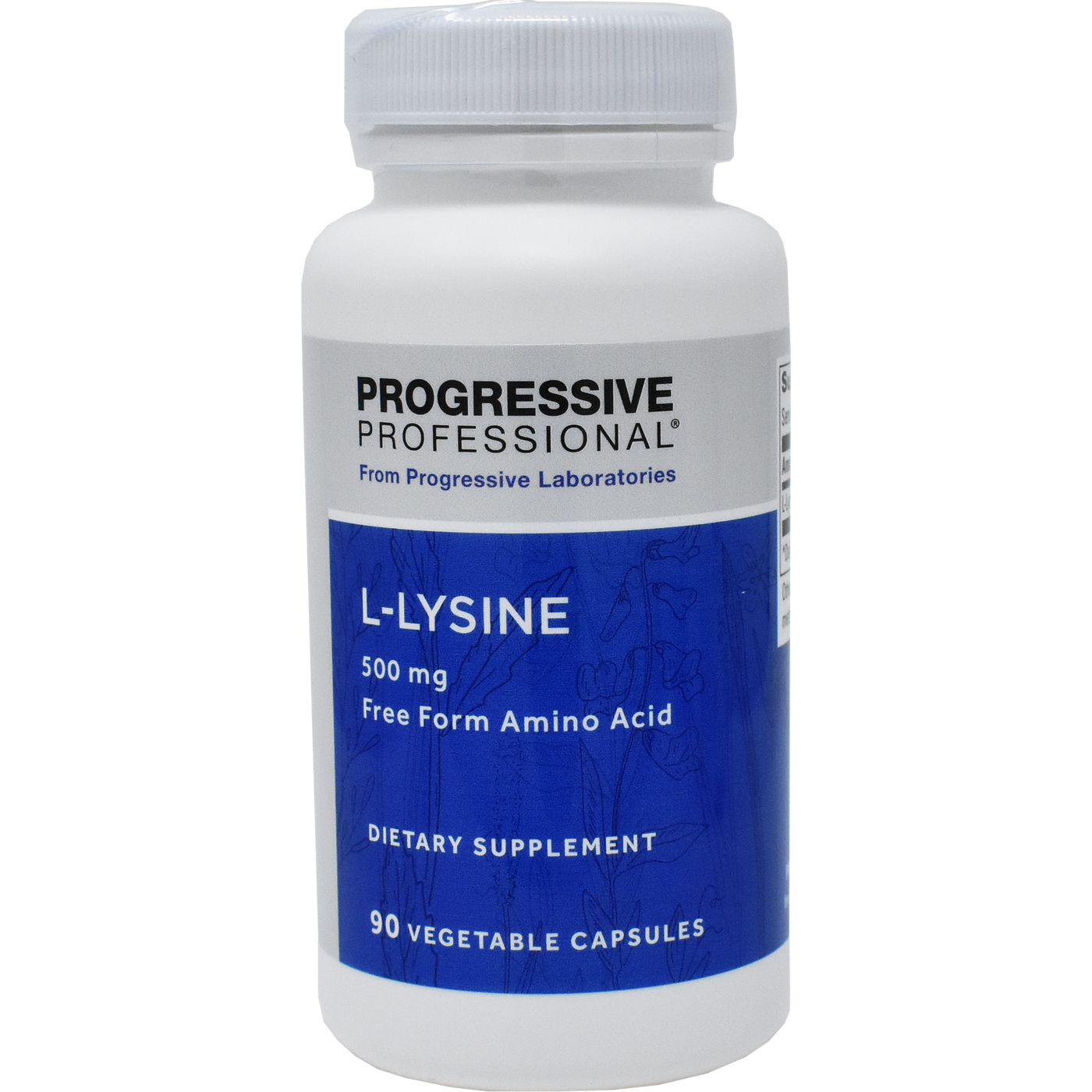 L-Lysine 500 mg 90 vcaps Curated Wellness