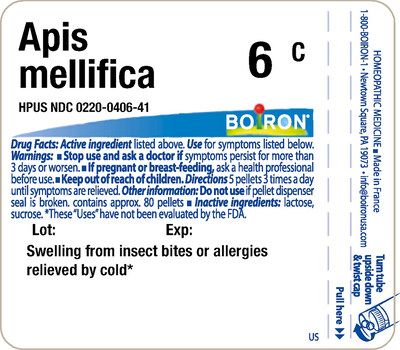 Apis mellifica 6C 80 plts Curated Wellness