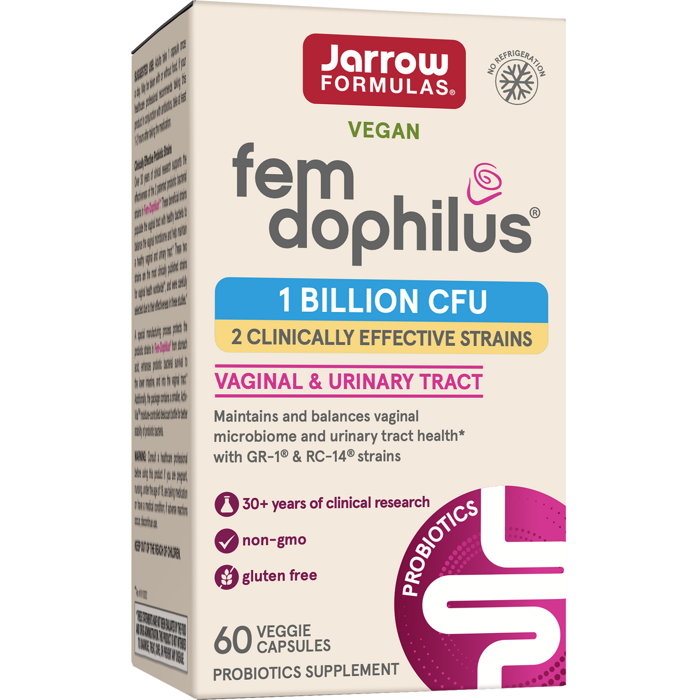 Fem-Dophilus Shelf Sta 1 Bil  Curated Wellness