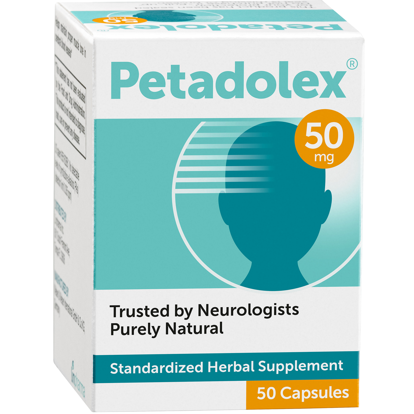 Petadolex 50 mg 50 caps Curated Wellness