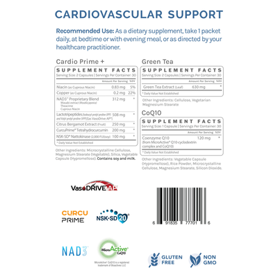 ExactPax | Cardiovascular Support  Curated Wellness