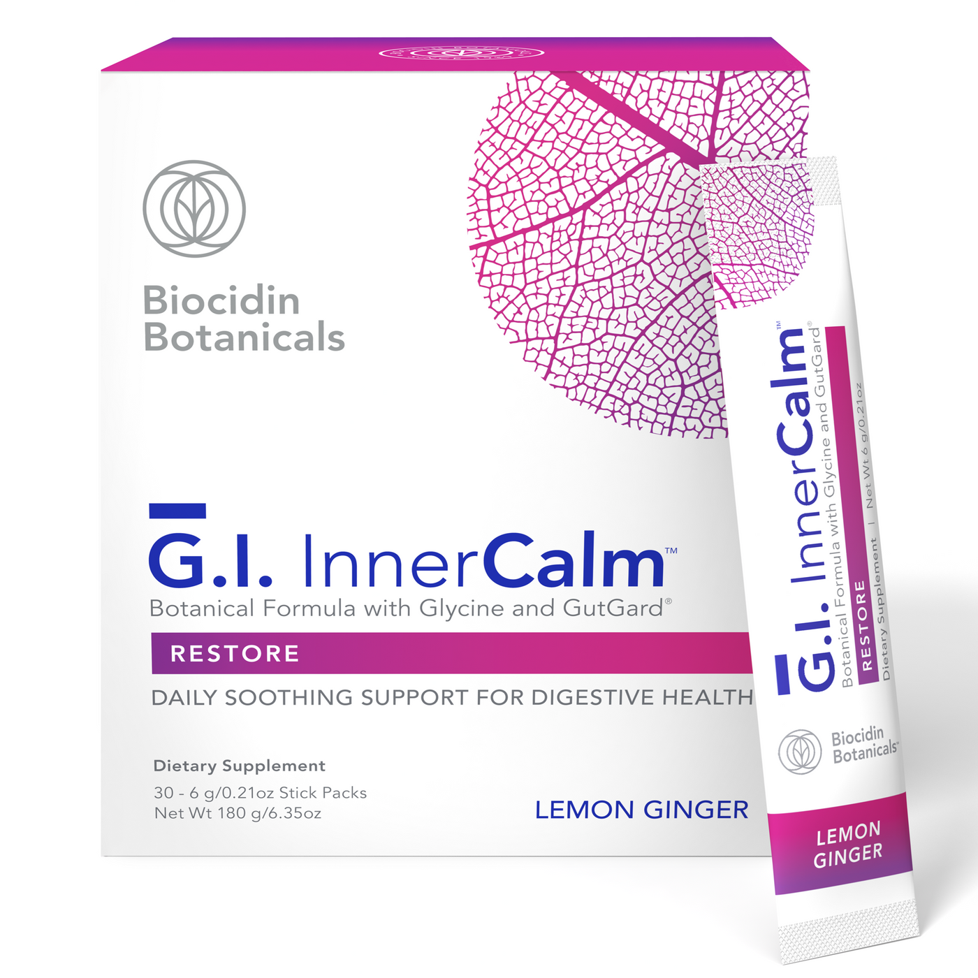 G.I. InnerCalm 30 stick packs Curated Wellness