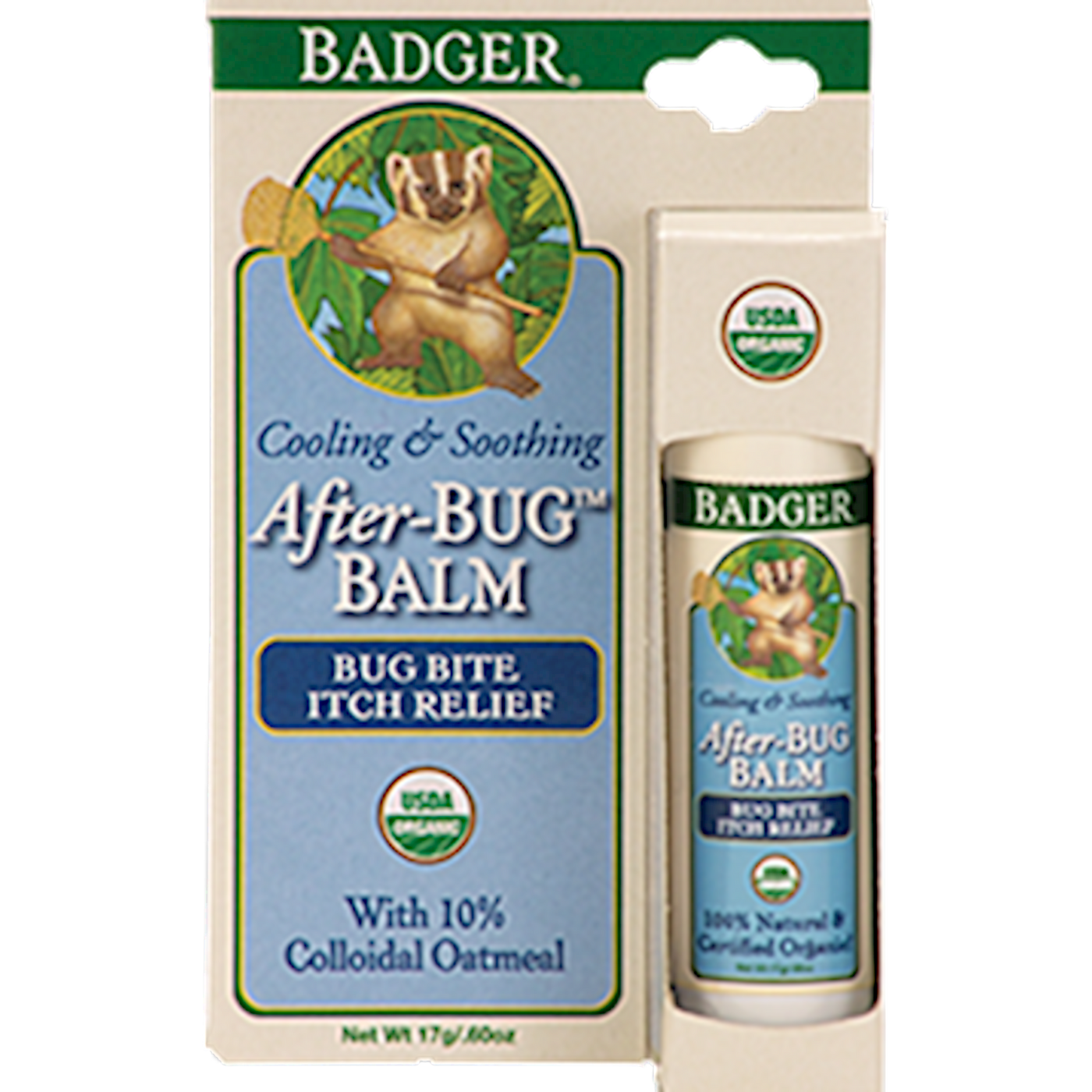 After Bug Itch Relief Stick .60 oz Curated Wellness