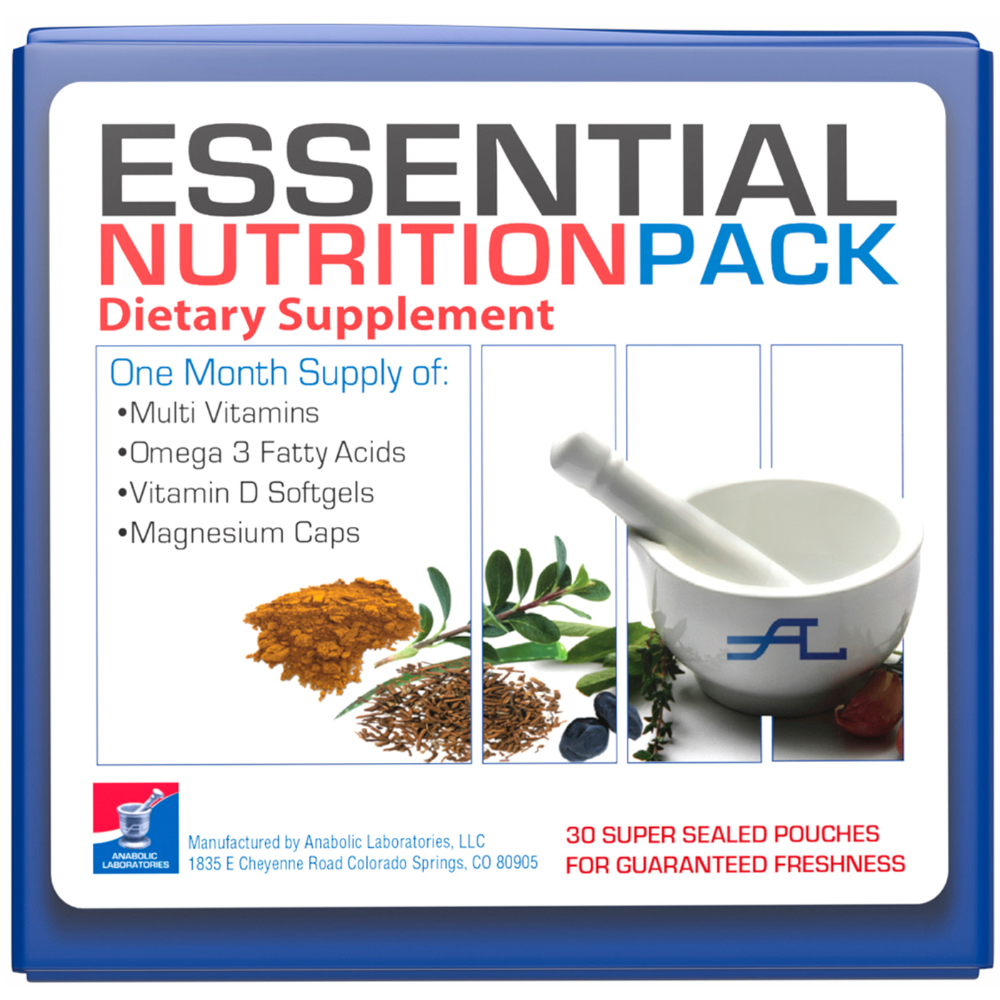 Essential Nutrition Pack 30pk Curated Wellness