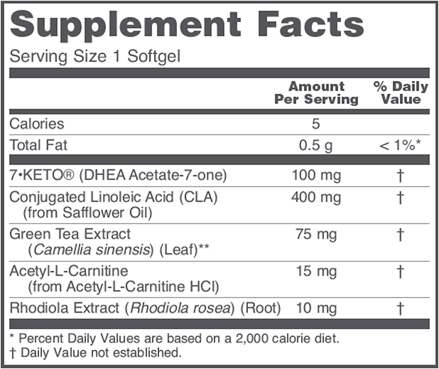 7 KETO 100 mg  Curated Wellness