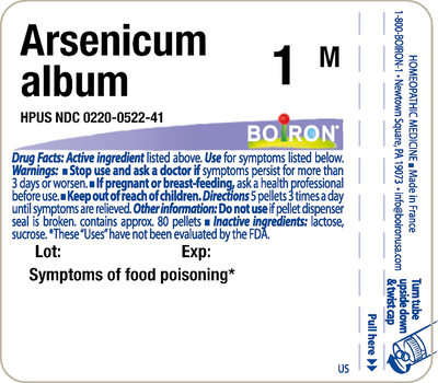 Arsenicum album 1M 80 plts Curated Wellness