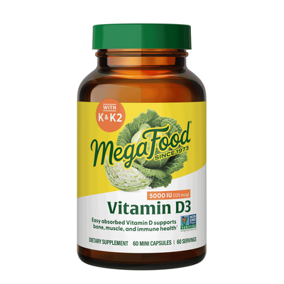 Vitamin D3 5000 IU (125 mcg)  Curated Wellness