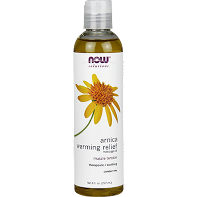 Arnica Warming Relief Oil 8 fl oz Curated Wellness