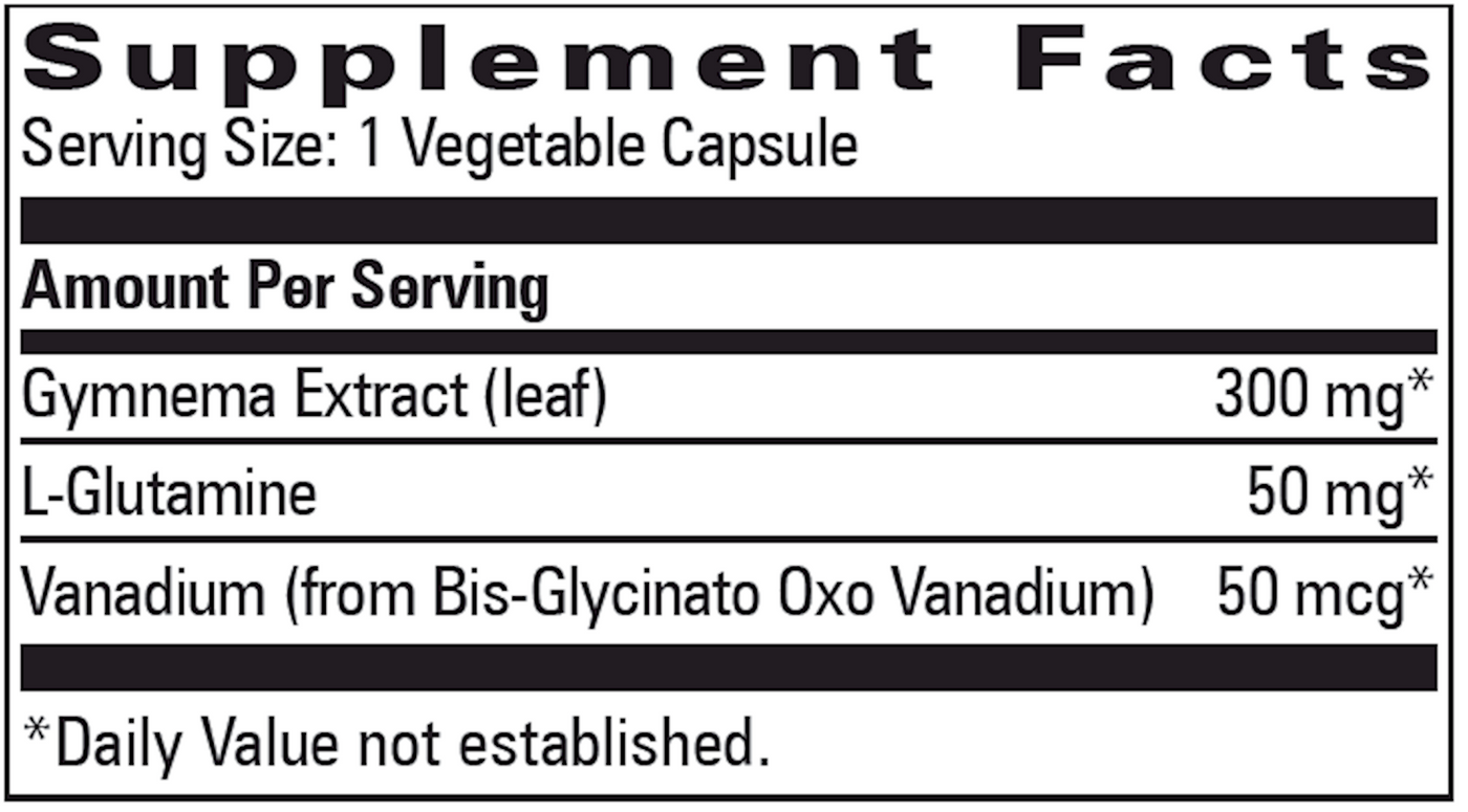 Vanadium Complex 60 vcaps Curated Wellness