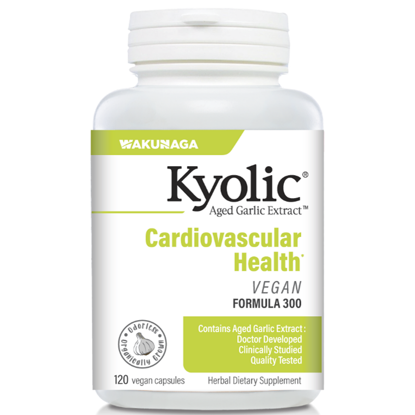 Kyolic Cardiov Vegan For 300 120 vegcaps Curated Wellness