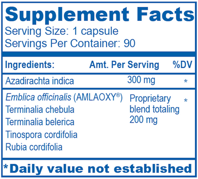 Neem Plus 90 vcaps Curated Wellness