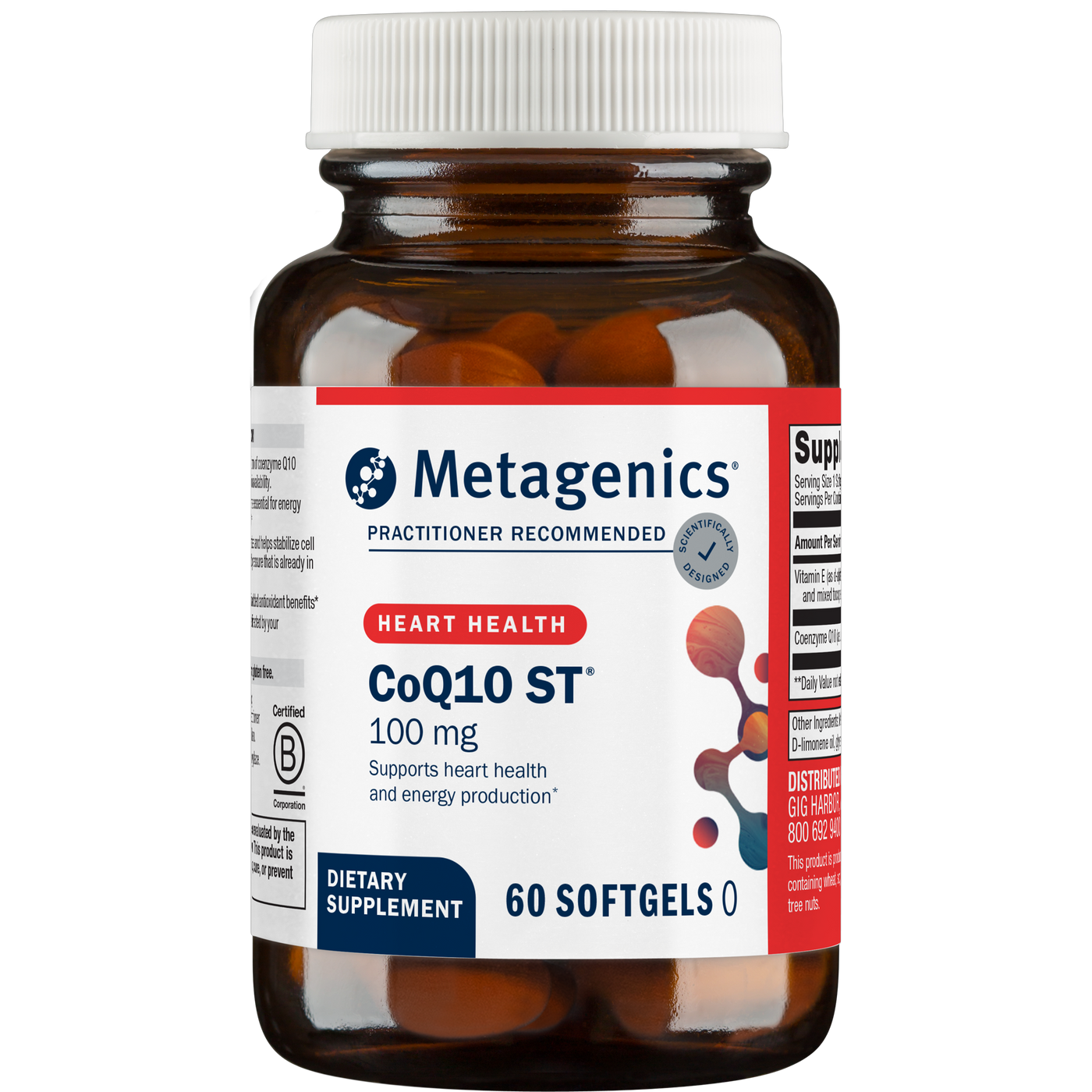 CoQ10 ST-100  Curated Wellness