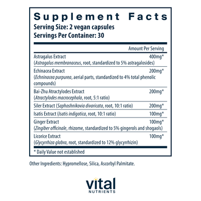 Immune Support 60c Curated Wellness