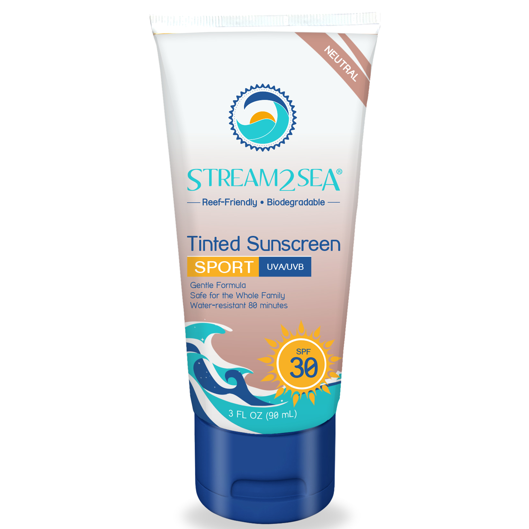 EcoTinted Sunscreen SPF 30 | ST6100 | Stream2Sea