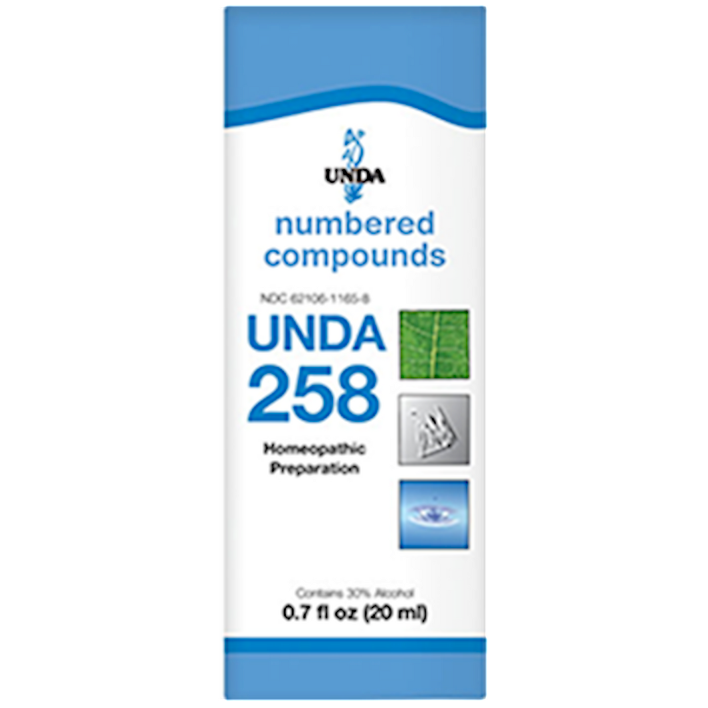 Unda 258 0.7 fl oz Curated Wellness