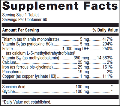 Hemagenics 60 tabs Curated Wellness