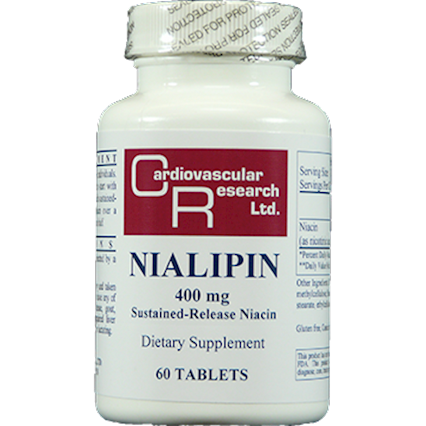 Nialipin 400 mg 60 tablets Curated Wellness