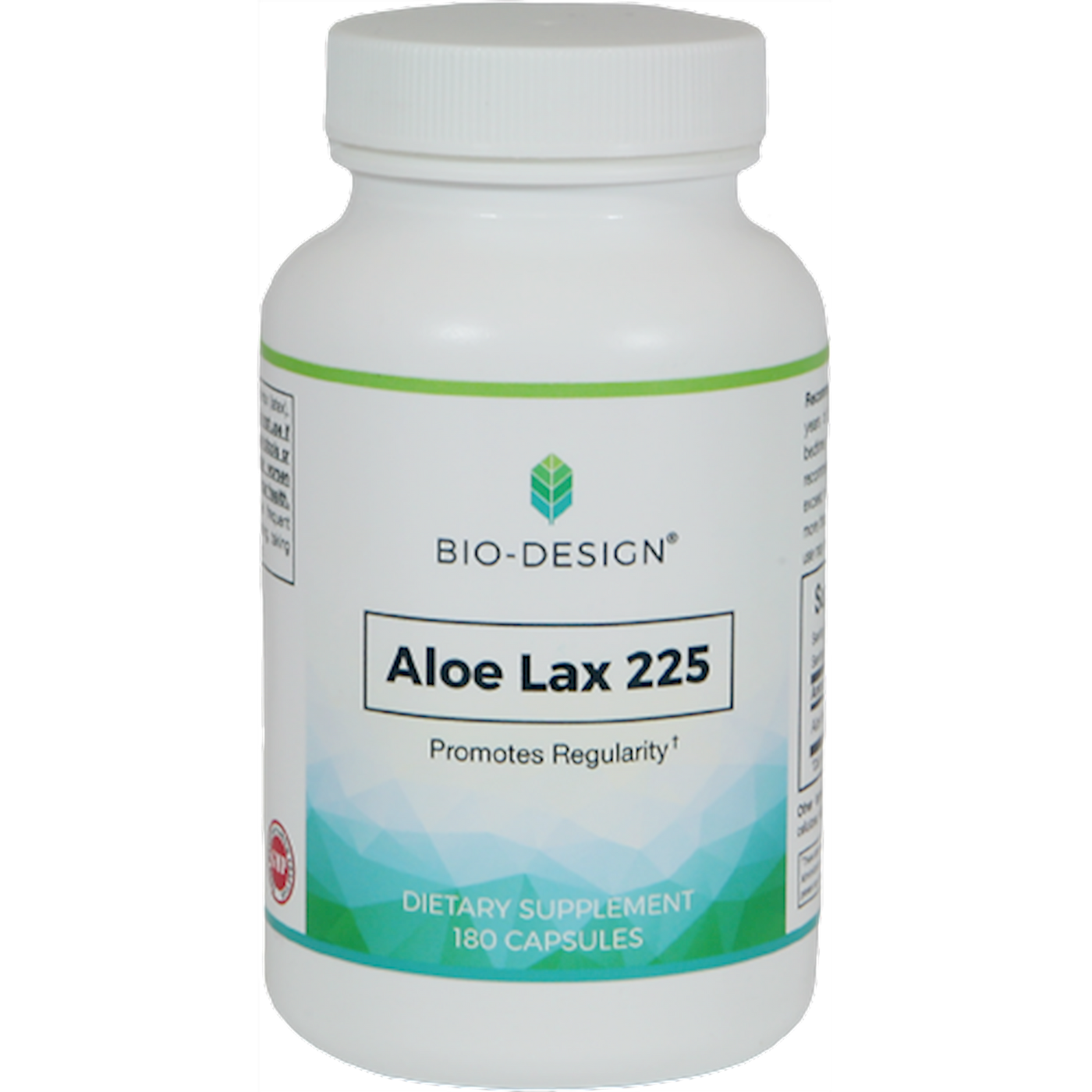 Aloe Lax 225 180 caps Curated Wellness