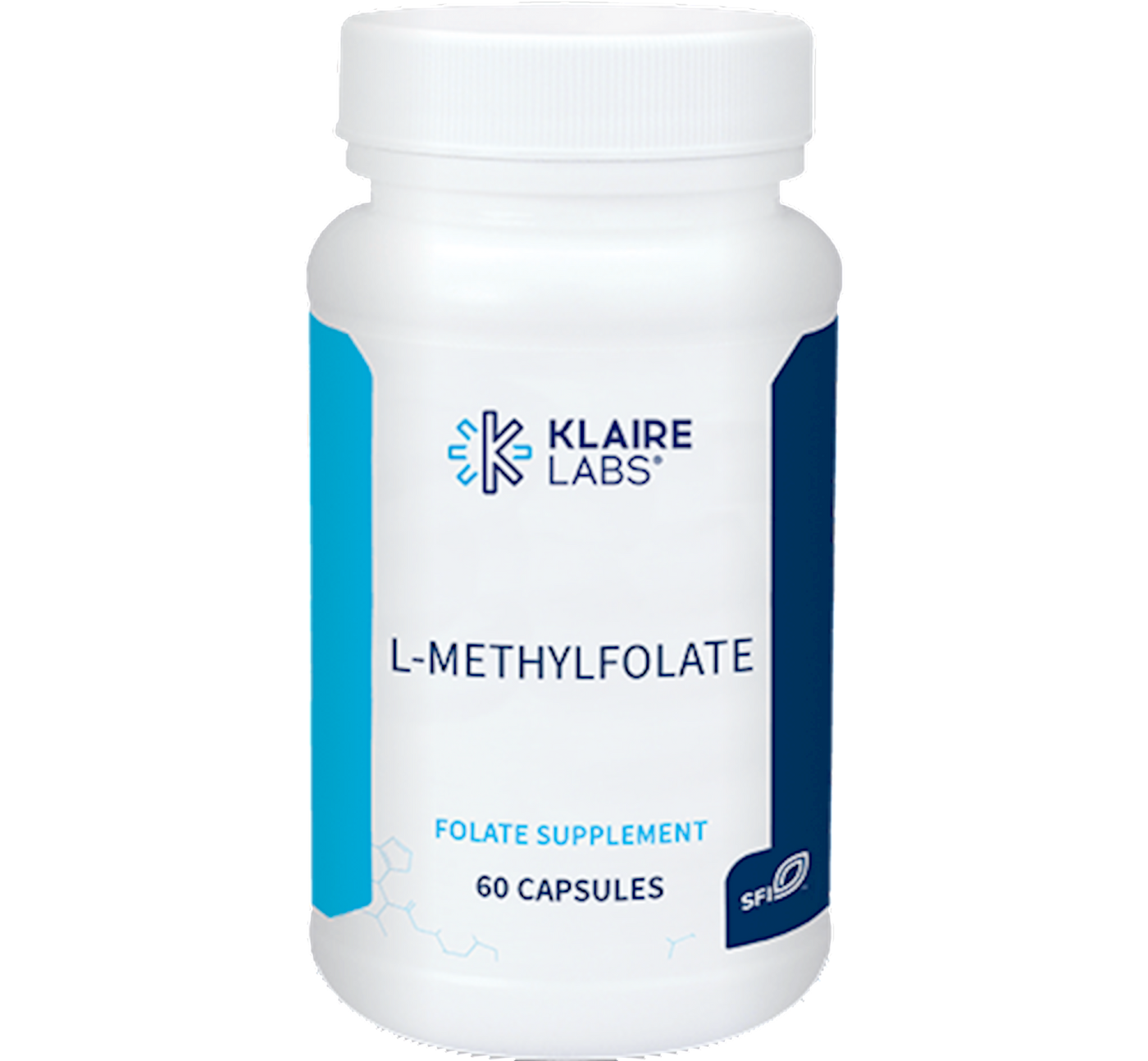 L-MethylFolate 60 caps Curated Wellness