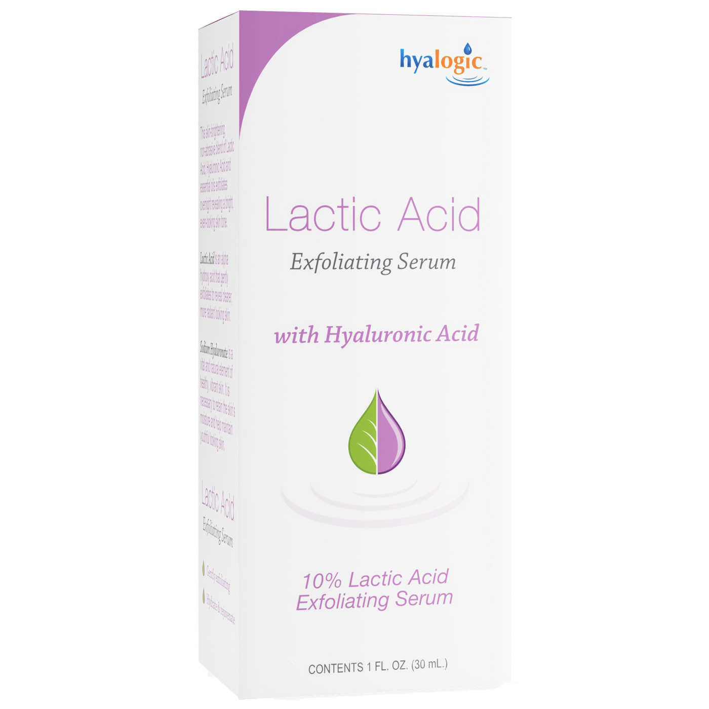 Lactic Acid Exfoliating Serum 1 fl oz Curated Wellness