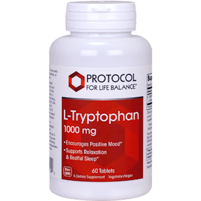 Tryptophan 1000 mg 60 tabs Curated Wellness