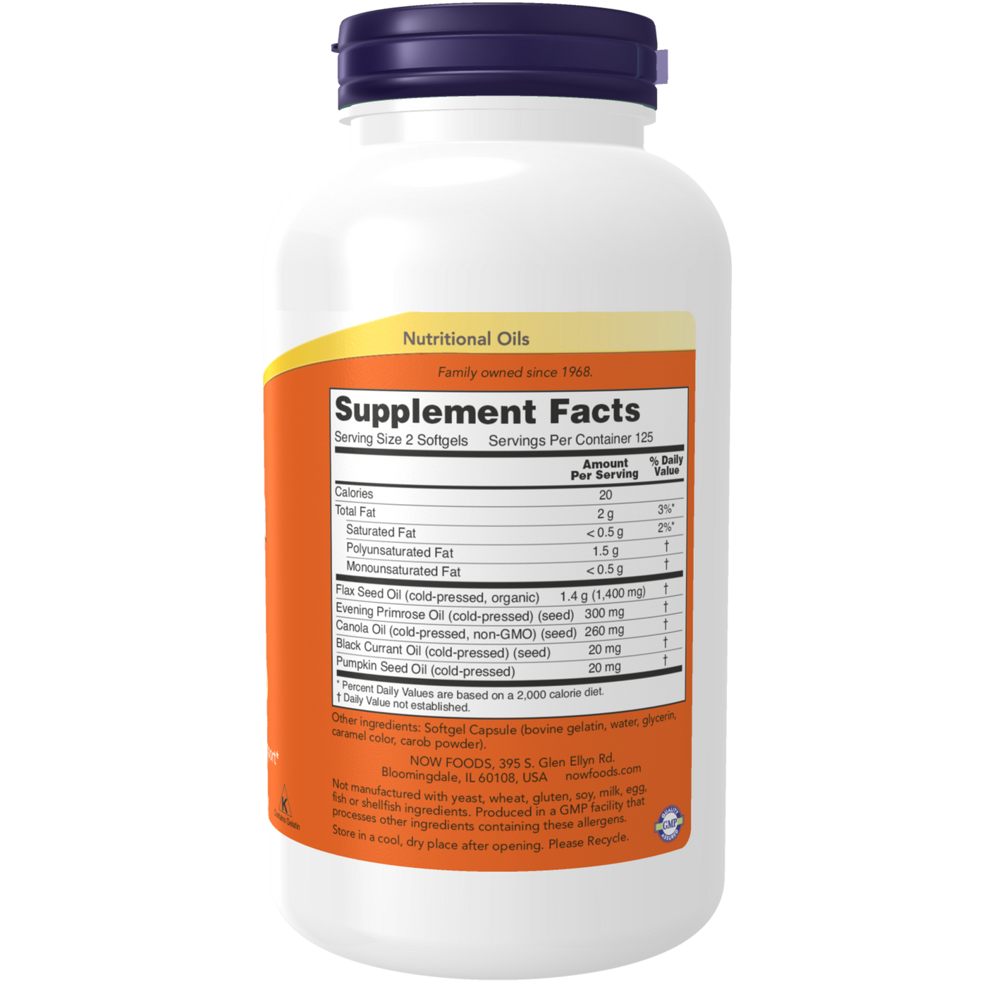 Omega 3-6-9 1000 mg  Curated Wellness