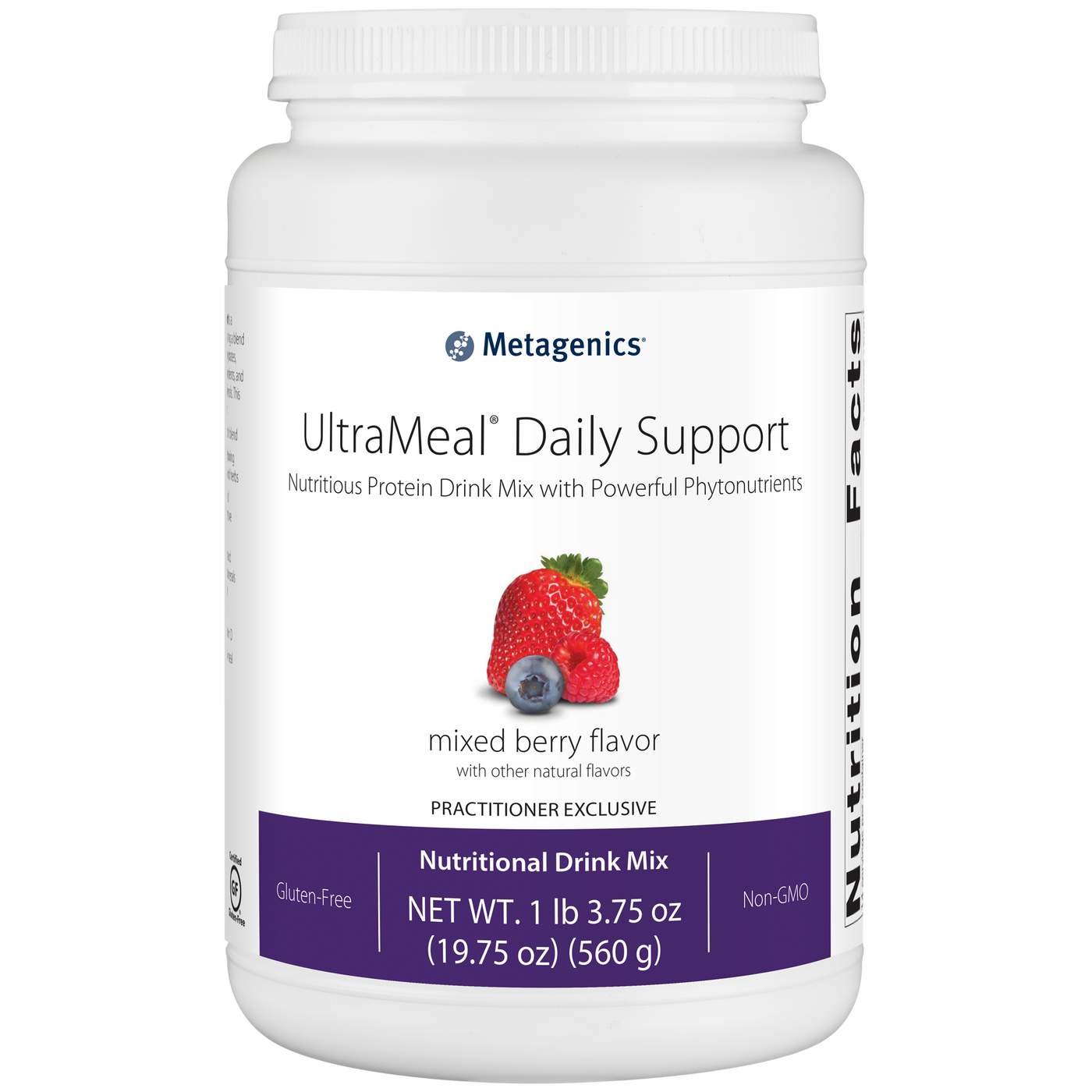 UltraMeal Daily Support Mixed Berry 560g Curated Wellness