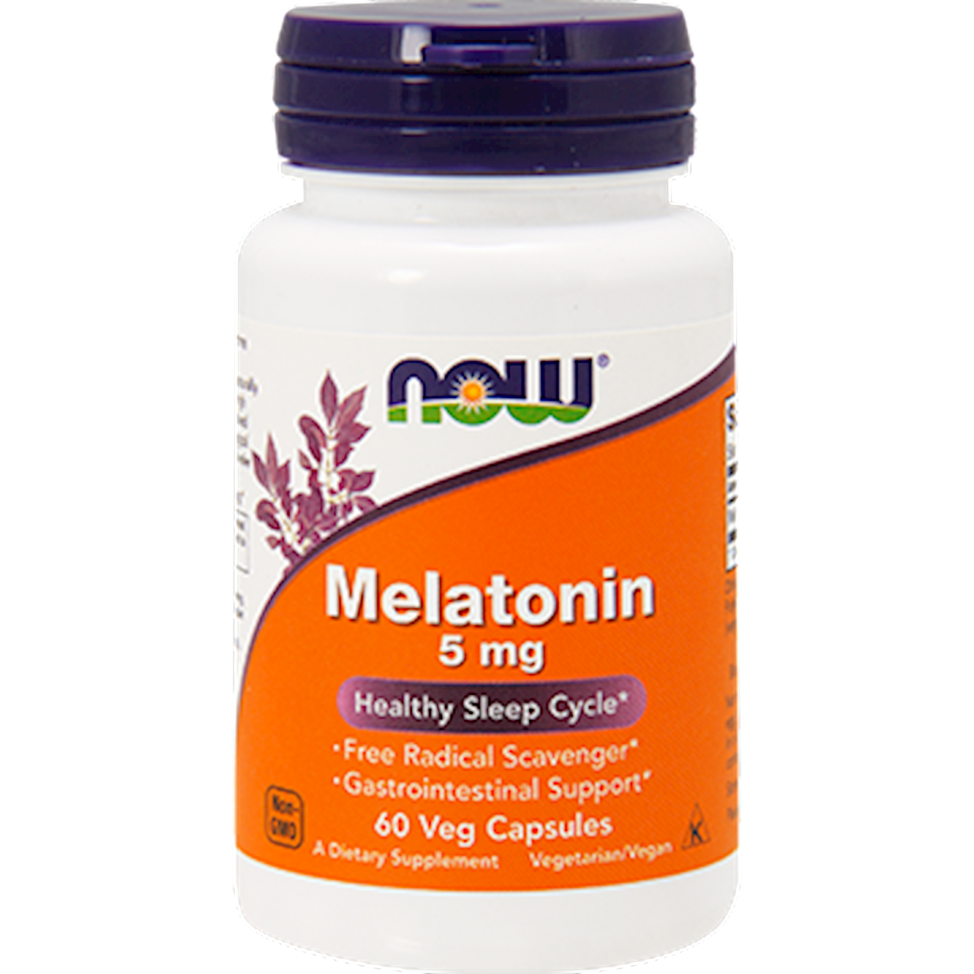 Melatonin 5 mg 60 vcaps Curated Wellness