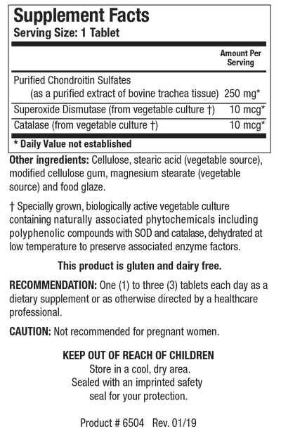 Purified Chondroitin Sulfates