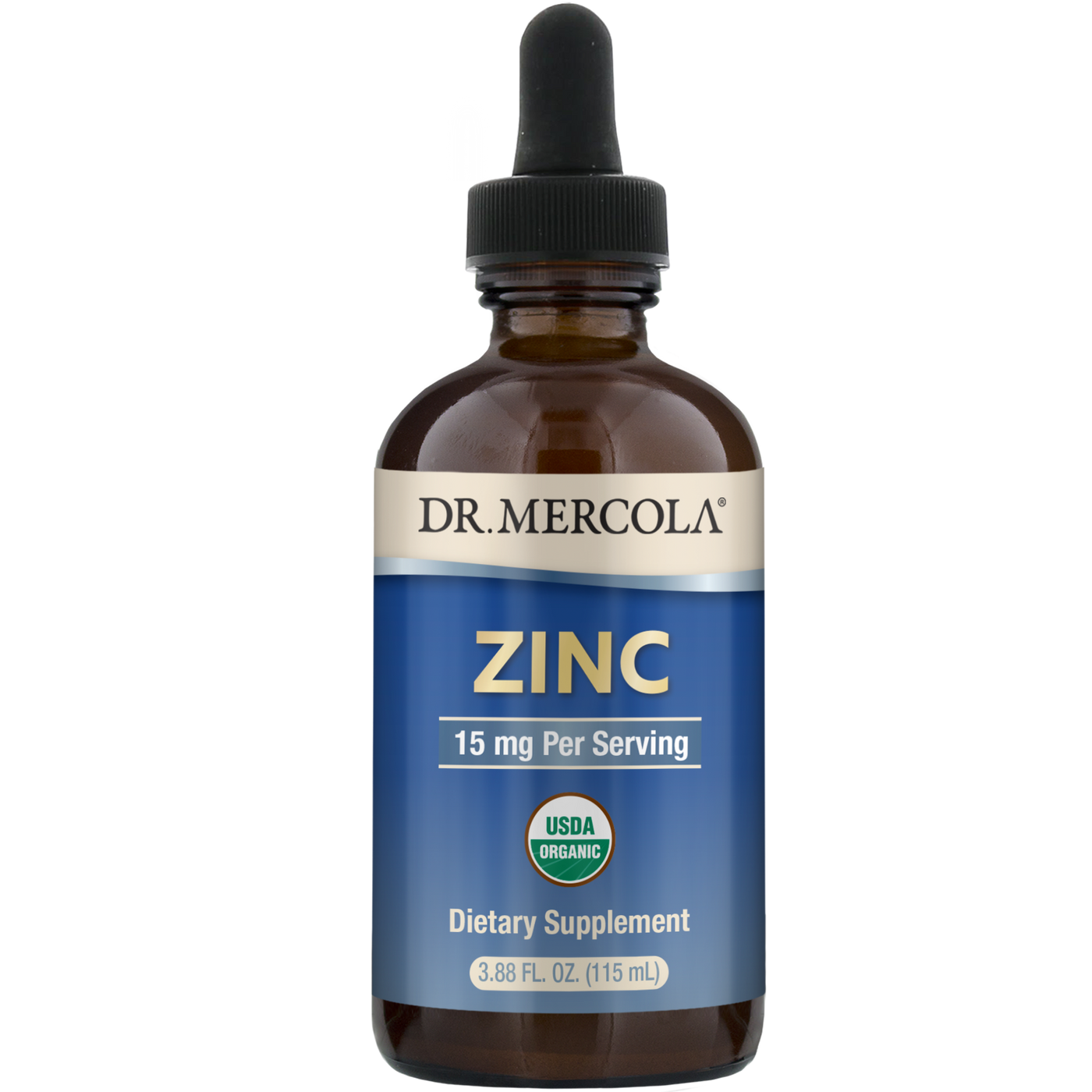 Zinc Drops 3.88 fl oz Curated Wellness