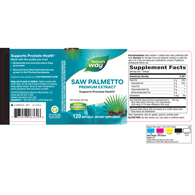 Super Saw Palmetto 120 gels Curated Wellness