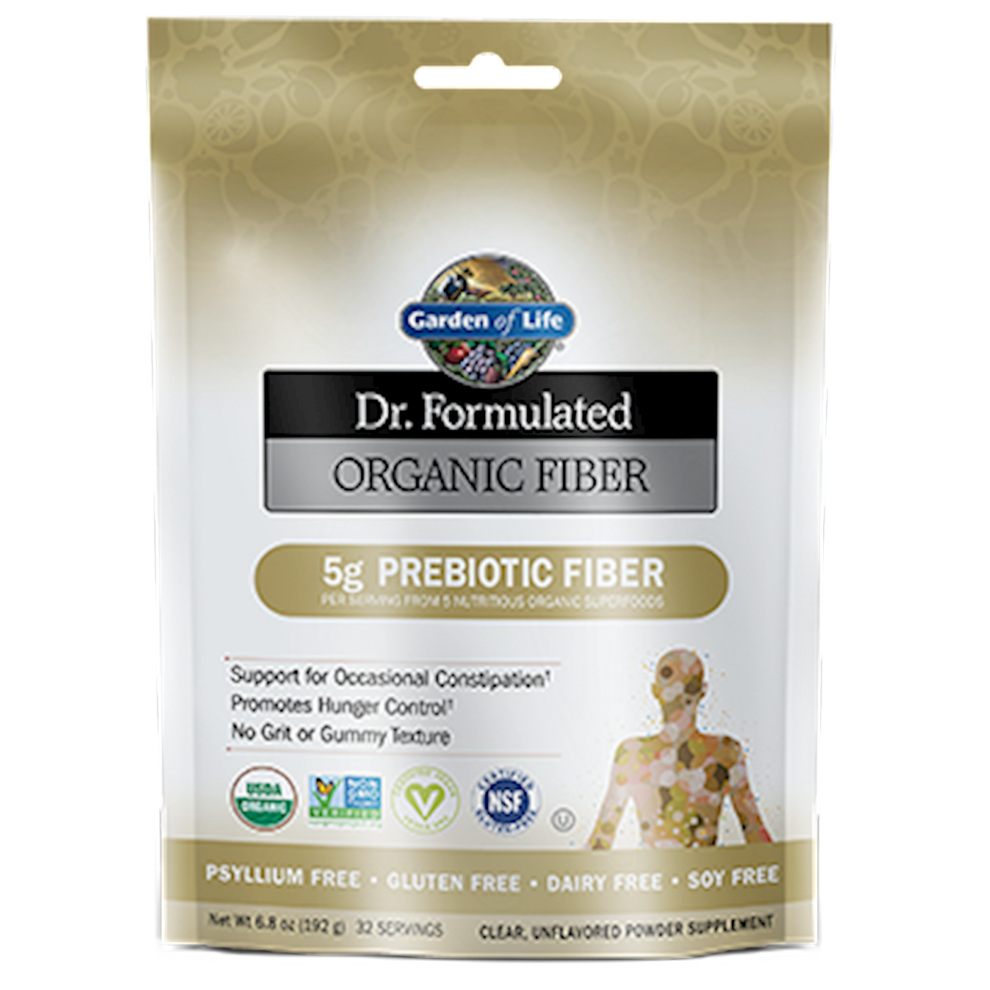 Dr. Formulated Organic Fiber Unfl  Curated Wellness