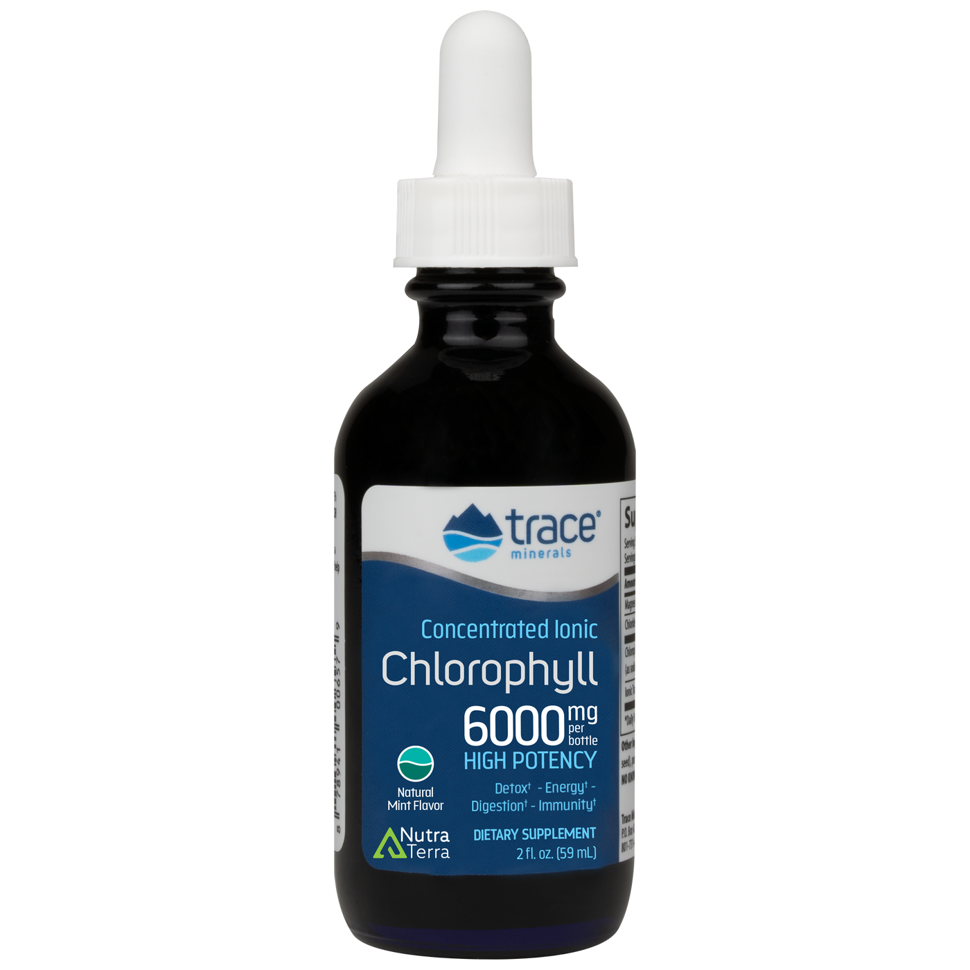 ionic chlorophyll 6000 mg 2 fl oz Curated Wellness