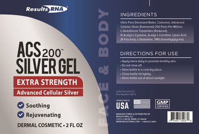 ACS 200 Silver Gel Extra Streng 2 fl oz Curated Wellness