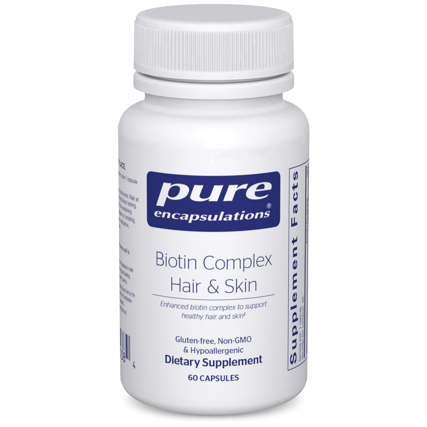 Biotin Complex Hair & Skin 60c Curated Wellness