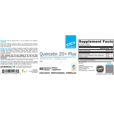 Quercetin 20x Plus c Curated Wellness