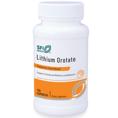 Lithium Orotate 4.8 mg 120 vcaps Curated Wellness
