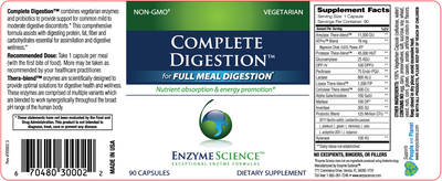 Complete Digestion 90 Capsules Curated Wellness