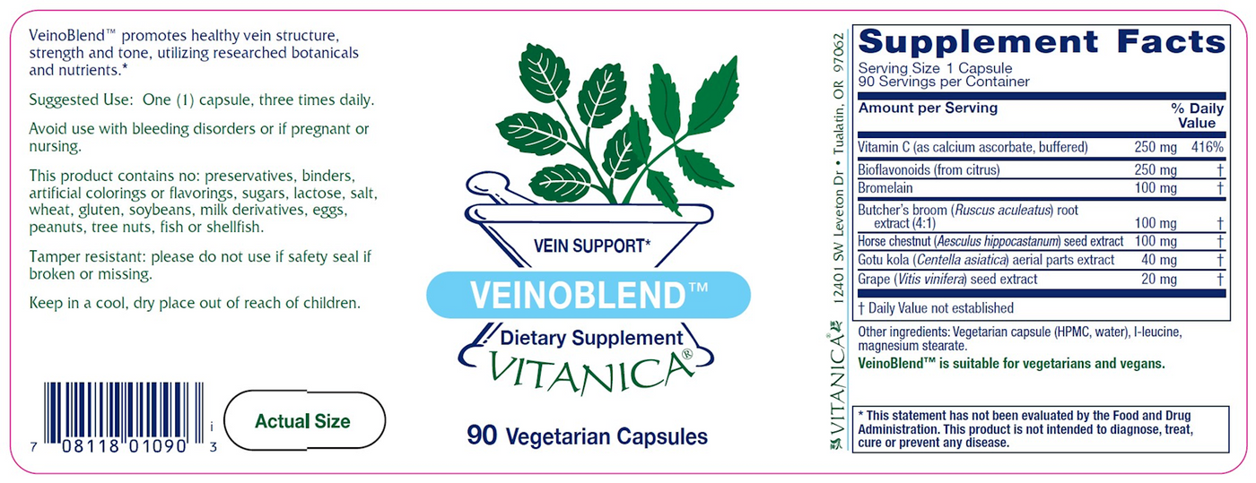 VeinoBlend 90 caps Curated Wellness