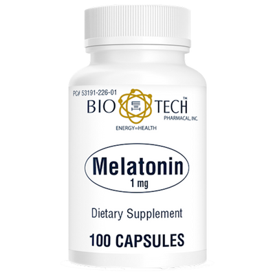 Melatonin 1 mg  Curated Wellness