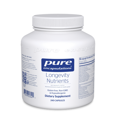 Longevity Nutrients 240 vcaps Curated Wellness