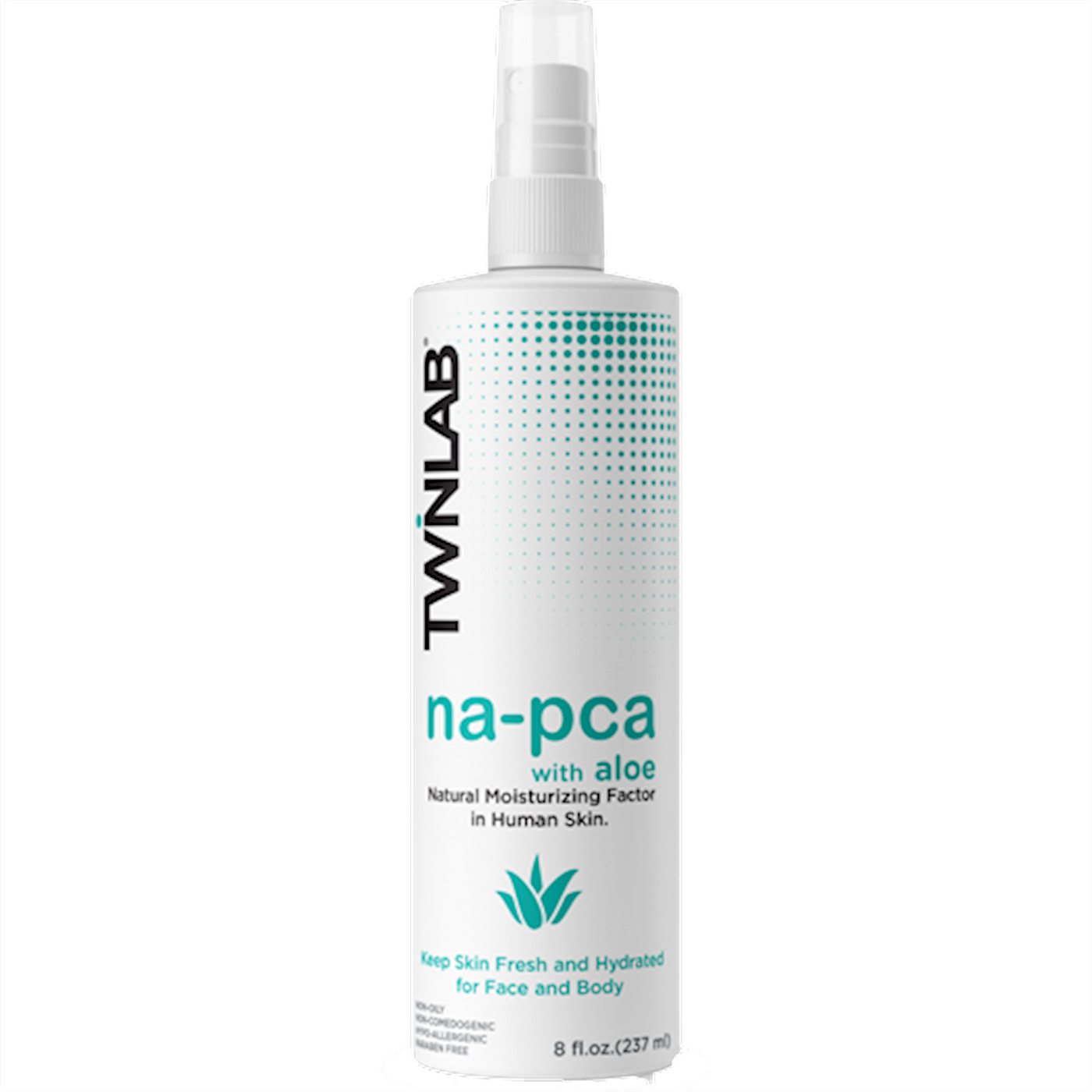 NA-PCA Spray w/ Aloe 8 fl oz Curated Wellness