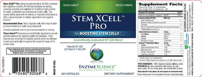 Stem Xcell Pro 60 Capsules Curated Wellness