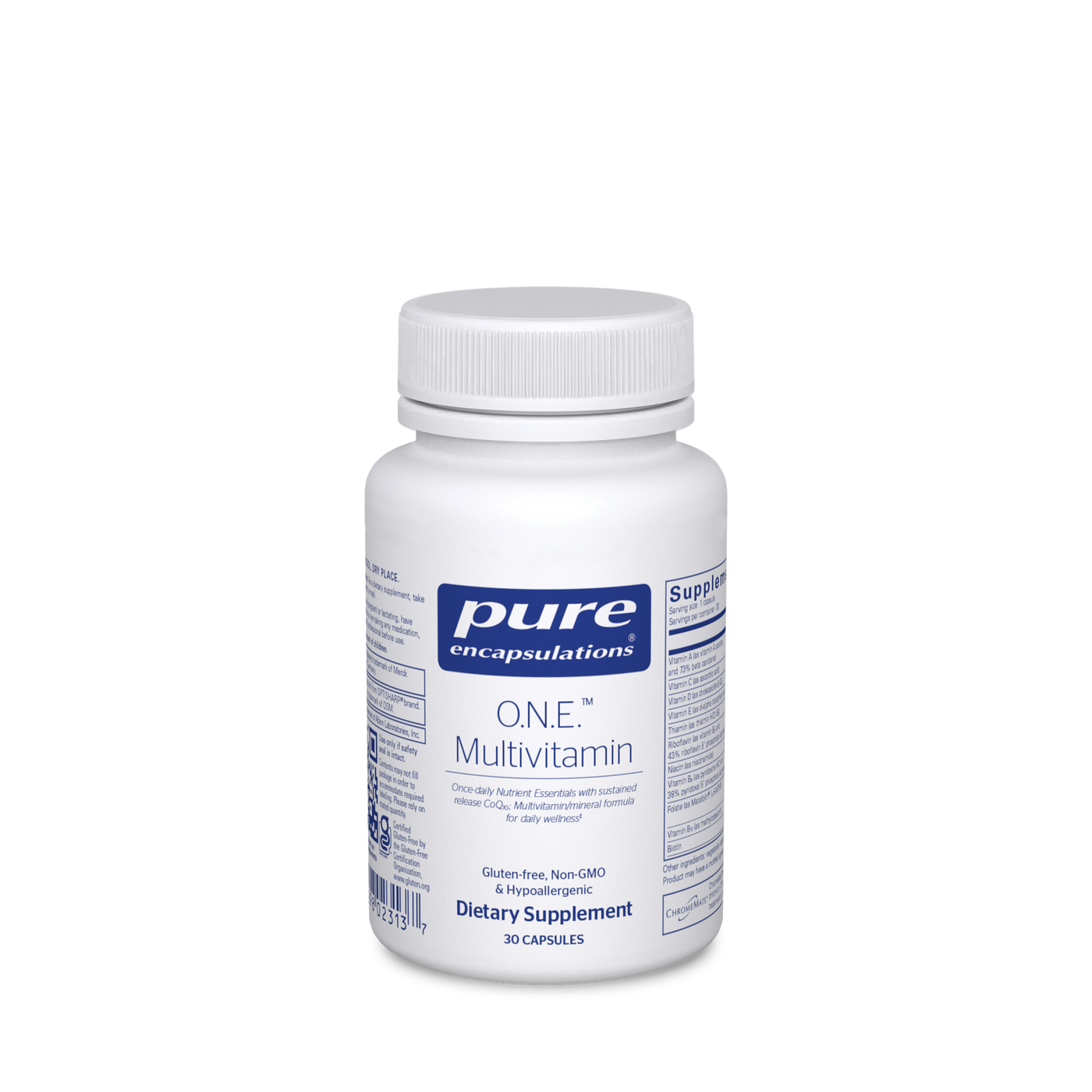 O.N.E. Multivitamin 30 caps Curated Wellness