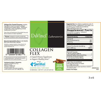 Collagen Flex (Toasted Cinn) 7.6 fl oz Curated Wellness