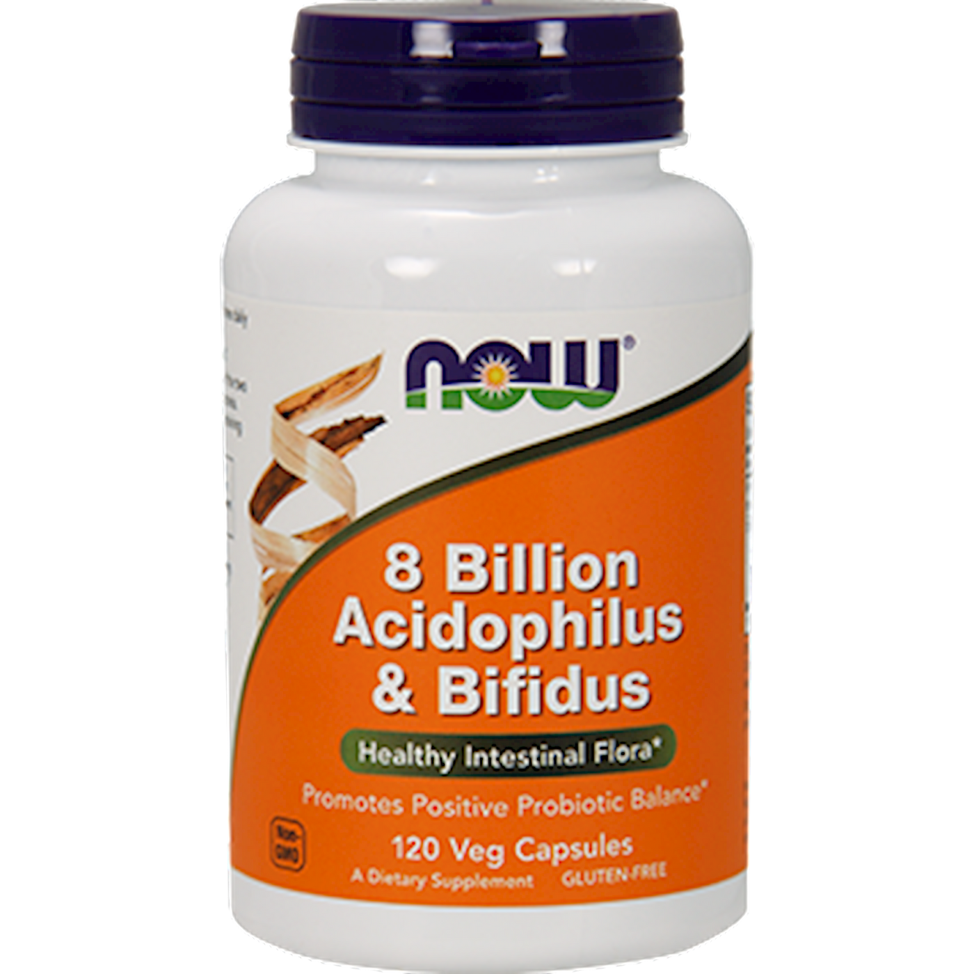 8 Billion Acidophilus & Bifidus 120 vcap Curated Wellness