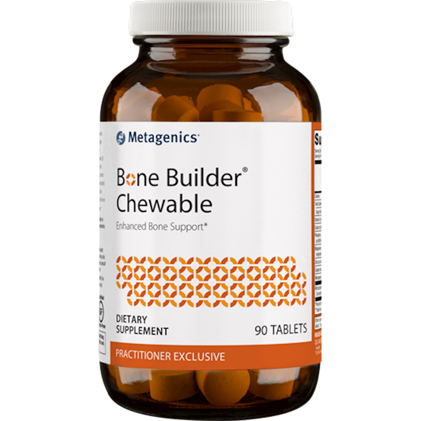 Bone Builder Chewable 90 tabs Curated Wellness