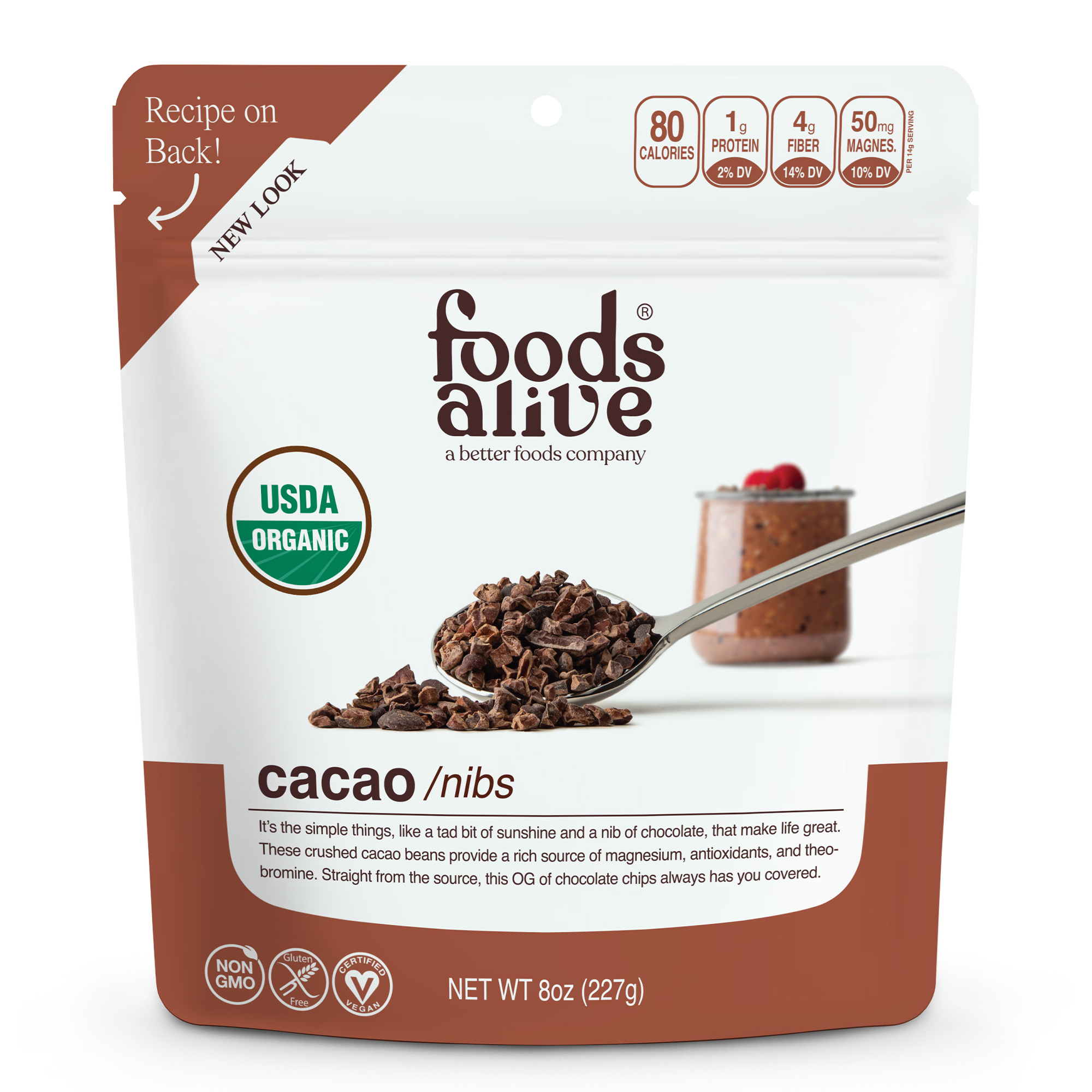 Cacao Nibs Organic | F00553 | Foods Alive