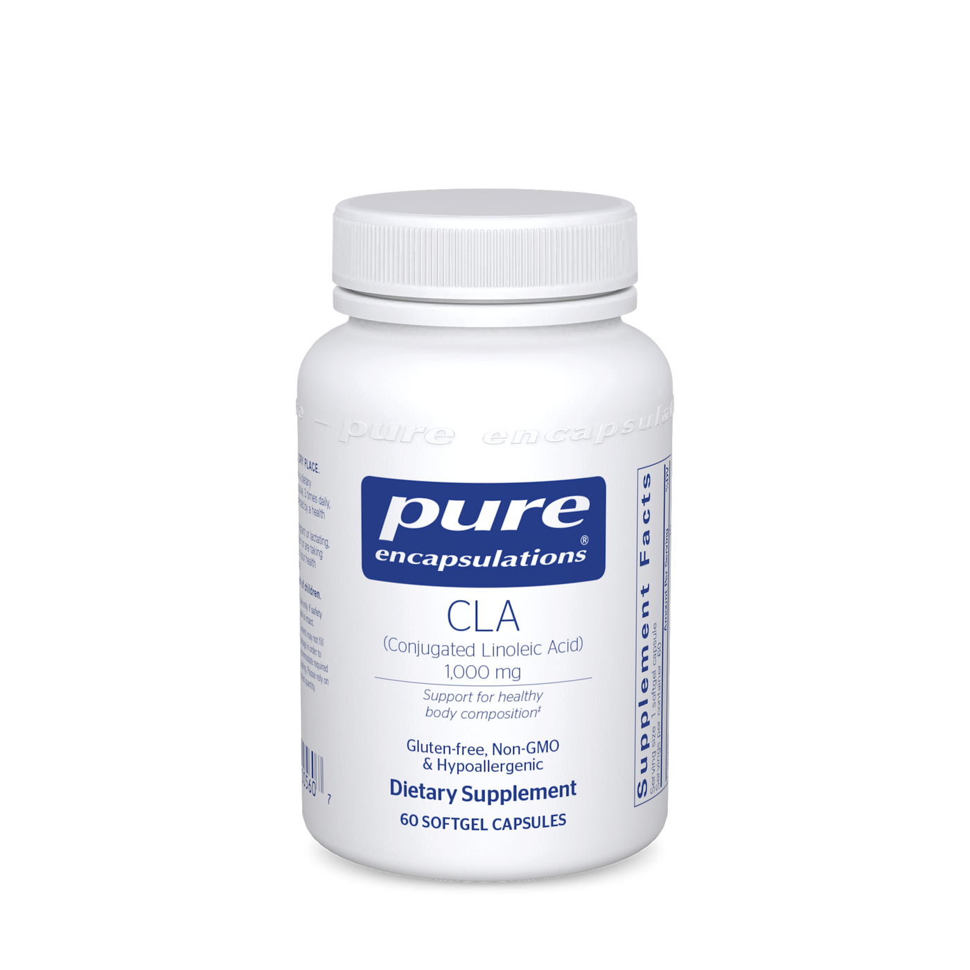 CLA 1000 mg 60 gels Curated Wellness